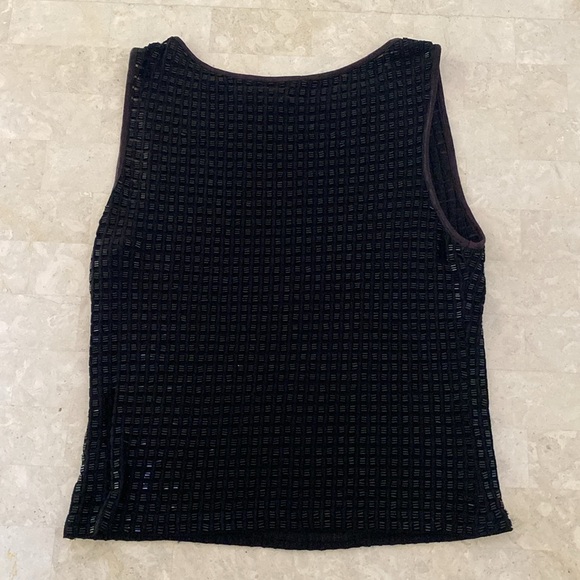 Cache Sequin Beaded y2k Going Out Top - Picture 4 of 5